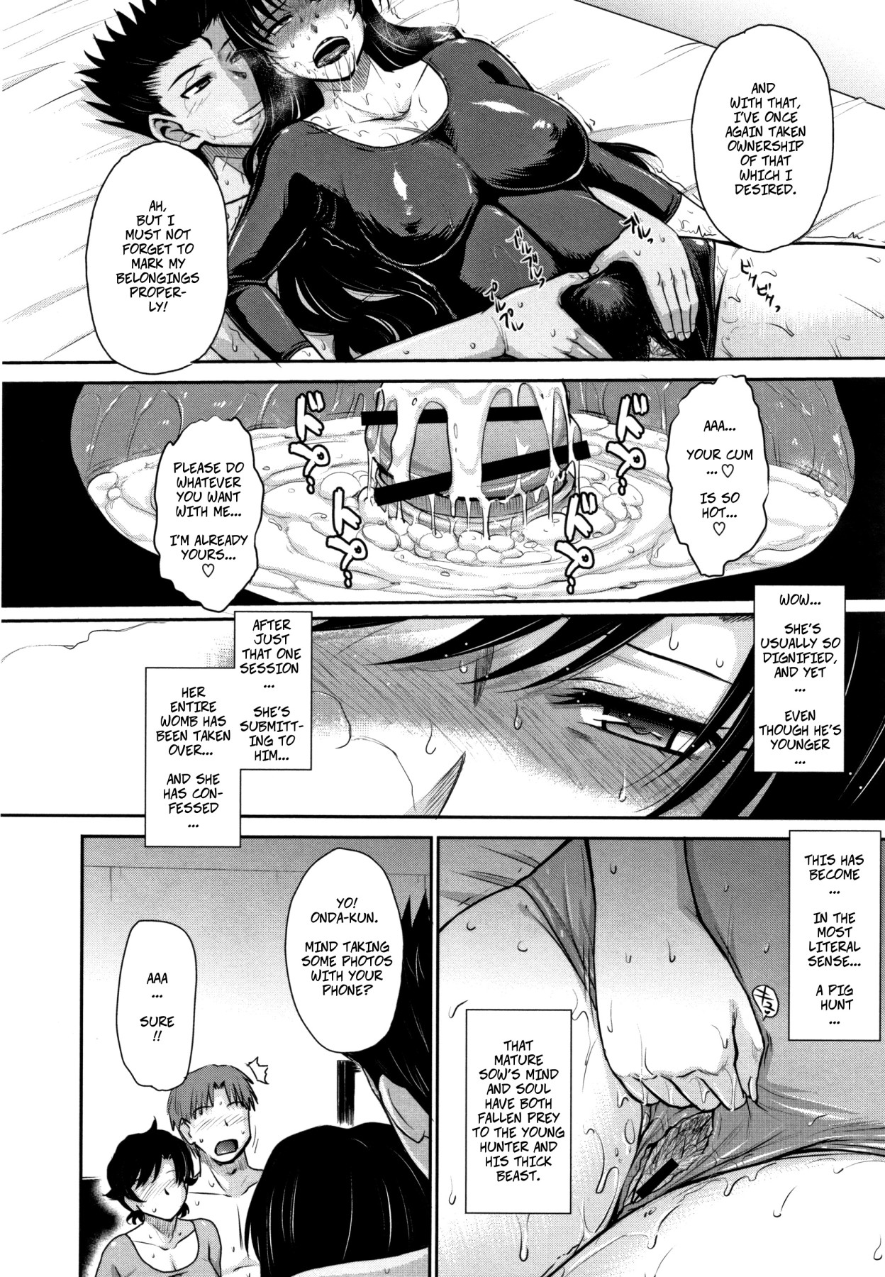 Hentai Manga Comic-Hitozuma, Mitsu to Niku-Chapter 1-5-94